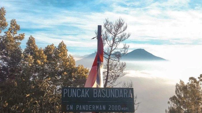 Explore Mount Panderman in Batu, East Java—a favorite hiking destination offering panoramic views of Malang city and cool forest trails.